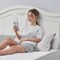 Bed Gap Wedge Pillow 76in Foam Mattress Gap Filler with Anti Slip Bottom Cover